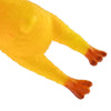 Yellow Screaming Rubber Chicken Pet Dog Toy