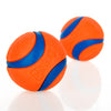 Pet Dog Rubber Pinball Two Balls And A Ball Packing Orange Rubber