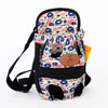 Dog carrier fashion red color Travel Dog Backpack Breathable Pet Bags Shoulder