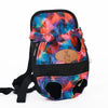 Dog carrier fashion red color Travel Dog Backpack Breathable Pet Bags Shoulder