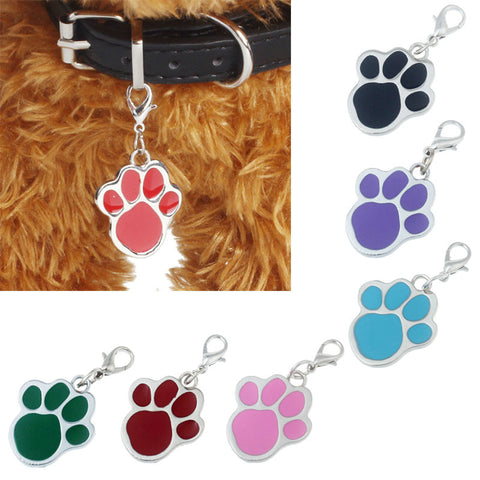 Pawprint Pendant Necklace Collar