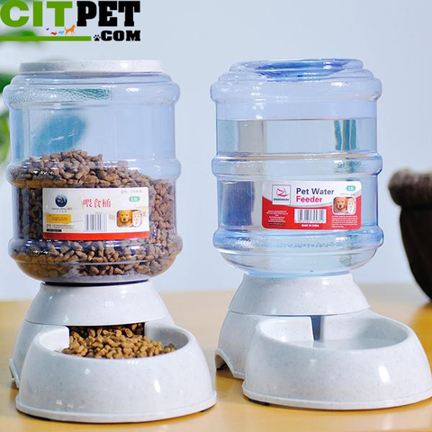 Pet Drinkers Cat Dog 3.5L Automatic Feeder Drinking Animal Pet Bowl Water Bowl