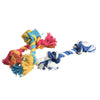 Dog Puppy Cotton Chew Knot Toy Durable Braided Bone Rope 15CM