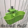 1 Pcs Green The New Water Bowls Quail Drinking Waterer Bird Siamese Water Bowl Feeding Tools