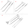 3/5pcs Aquarium Maintenance Tools Kit Tweezers Scissors For Live Plants Grass