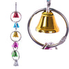 Parrot Bird Toys Metal Ring Bell Hanging