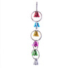 Parrot Bird Toys Metal Ring Bell Hanging