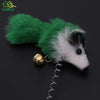 3pcs Pet Cat Toys Feather False Mouse Bottom Sucker