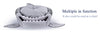 Novelty Soft Dog Cat Bed Cartoon Shark Mouse Shape Washable Doghouse Pet Sleeping Bed Bule