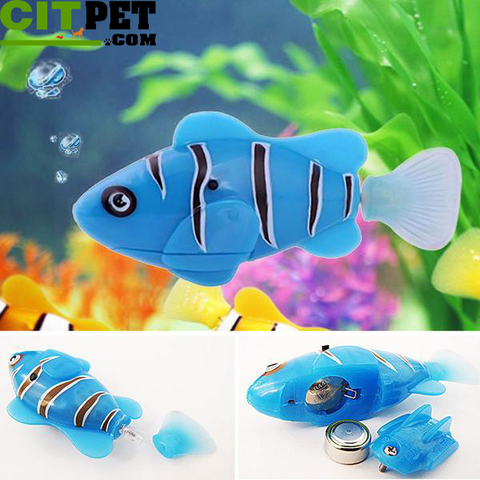 Funny Swim Electronic Robofish Activated Battery Powered Robo Toy