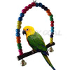 Colorful Parrot Swing Bird Cage