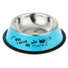 Pet Feeding Bowl Anti-skid Pet Dog Cat Food Water Bowl Feeding Drinking Bowls