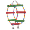 Parrot Perroquet Macaw Cockatiel Budgie Scratcher Parrots Climb Circular Hanging Swing Hamster Rats Toy