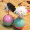 Toys Cat Mimi Favorite Fur Mouse Tumbler Plastic Balls