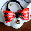 Cat Collar with Cute Bow Tie and Bell