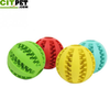 Rubber Watermelon Pattern Ball Funny Natural Non-toxic