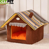 New Fashion Striped Removable Cover Mat Dog House Dog Beds For Small Medium Dogs