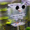 Aquarium Fish Breeding Box Acrylic Double Guppies Hatching Incubator Isolation Box Hatchery Fish