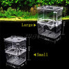 Aquarium Fish Breeding Box Acrylic Double Guppies Hatching Incubator Isolation Box Hatchery Fish