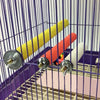 Colorful Pet Bird Cage Perches Stand Platform Chew