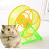 Pet Wheel Toy Play With holder Plastic Rodent Hamster