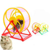 Pet Wheel Toy Play With holder Plastic Rodent Hamster