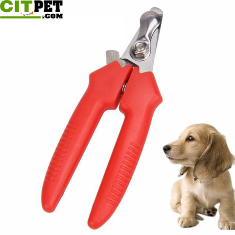 Dog Nail Clippers Scissors pet Toe Care Nail Grooming Trimmer Clipper Stainless Steel