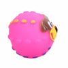 Dog Toys Soft Rubber Dog Face Chew Squeaker Squeaky Toys