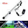 US Plug Aquarium Fish Tank Bar Submersible Waterproof Clip Lamp Decor