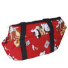 Hot !!! Red soft travel bag Shoulder Handbag Carrier for Dog