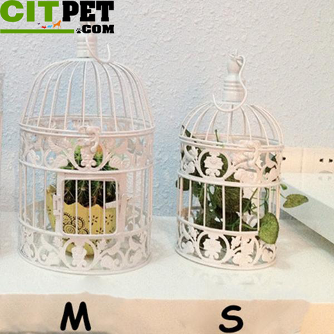 Large Antique Decorative Bird Cages Classic Iron Birdcage for Wedding Decoration