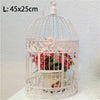 Large Antique Decorative Bird Cages Classic Iron Birdcage for Wedding Decoration