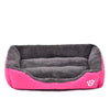 Pet Dog Bed Warming Dog House Soft Material Pet Nest Candy Colored Dog Fall