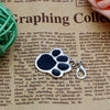 Pawprint Pendant Necklace Collar