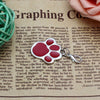 Pawprint Pendant Necklace Collar