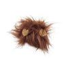 Pet Cat Dog Emulation Lion Hair Mane Ears Head Cap