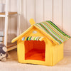 New Fashion Striped Removable Cover Mat Dog House Dog Beds For Small Medium Dogs