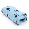 Lovely Pets Mat Design Paw Print Soft Warm Fleece Pet Blanket Dog Cat Mat Puppy Bed Sofa