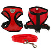 New Soft Air Nylon Mesh Puppy Dog Pet Cat Harness and Leash Set