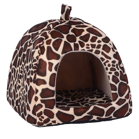 Dog Bed Cave Dog House Cute Kennel Nest 2017