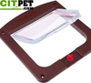 Lockable Cat Flap Door Kitten Dog Pet Lock Suitable for Any Wall or Door