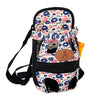 Dog carrier fashion red color Travel Dog Backpack Breathable Pet Bags Shoulder