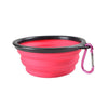 Dog Bowl,Dog Cat Pet Travel Bowl Silicone Collapsible