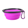 Dog Bowl,Dog Cat Pet Travel Bowl Silicone Collapsible