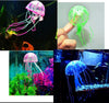 Glowing Effect Fish Tank Decor Aquarium Artificial Silicone Vivid Jellyfish 2017