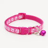 Cat Collars with Bell and Bling Paw Charm width 1.0cm