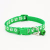 Cat Collars with Bell and Bling Paw Charm width 1.0cm