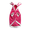 Pet Cat Clothes Easter Bunny Costume Hooded Coat Fleece Warm Rabbit Outfit