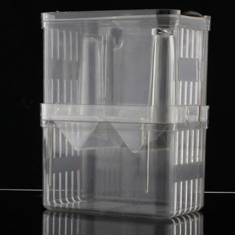 Aquarium Fish Breeding Box Acrylic Double Guppies Hatching Incubator Isolation Box Hatchery Fish