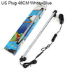 Aquarium Fish Tank 9/12/15/21 Bar Submersible Waterproof Lamp Decor EU Plug